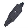 GPM Aluminum 7075-T6 Chassis Plate for TRAXXAS 1/8 4Wd Sledge Monster Truck-95076-4 (Black) view 1