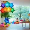 18 Inch Star Foil Balloons, 50pcs Multi Mylar Helium Rainbow Balloons for Party Decoration view 3