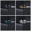 Supra Diamanto 9pcs Spinner Rings for Women Anxiety Relief -Size 6-12 Fidget Rings, Sand Blasted Finished Band Set, Anxiety Ring Spinner Fidget Band Chain Rings for Women Men ZHJR23MX10 view 4