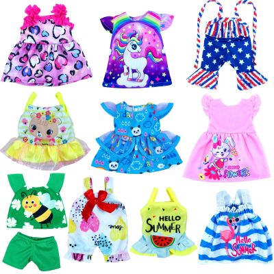 WONDOLL 12 inch Alive Baby Doll-Clothes and Accessories - 10 Sets Clothes for 10-12 Inch Dolls, Baby Doll Clothes Dress Outfits Accessories Christmas Birthday Gift for Kids