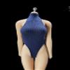 1/6 Scale Female Figure Clothes,Female Stretch Bodysuit Swimsuit Clothing for 12inch PH TBL Seamless Action Figure Body (A) view 3