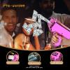 Money Gun Shooter  RUVINCE Money Gun for Movies That Look Real, Prop Gun Make it Rain, Handheld Cash Gun for Game Movies Party view 3