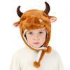 Kids Animal Hat Plush Dog Tiger Rabbit Party Cosplay Hat Funny Warm Earflap Cap view 1