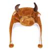 Kids Animal Hat Plush Dog Tiger Rabbit Party Cosplay Hat Funny Warm Earflap Cap view 3