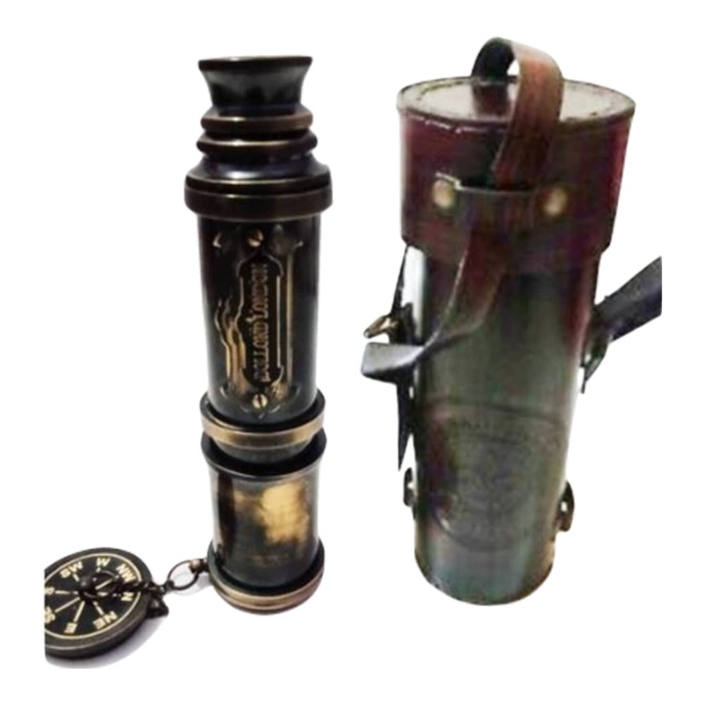 Telescope Antique Black Brass Glass Telescope Dolland London Marine Maritime Telescope Antique By M/S NAUTICAL PERSONALIZED (Without Box)