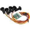 ShareGoo 5Led RC Light Kit Bumper Light Headight 18mm w/10 Modes Compatible with Traxxas Slash 2WD/44 1/10 RC Car view 2