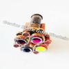 Kaleidoscope Brass Unique Classic Kaleidoscope Double Wheel Kaleidoscope Gift by M/S Nautical Personalized (No Engrave, Without Stand) view 2