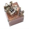 Royalmart Nautical Sextant J Scott London Vintage Antique Astrolabe Ship Navigation Instrument Celestial & Nautical Sextant with Two Extra Sighting Telescope/Astrolabes Sextant Tool (5" Antique) view 3