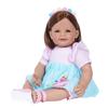 Adora Toddler Time Babies, 20" Premium Doll with Hand Painted Eyelashes and Face, Fresh Baby Powder Scent and Removable Clothing, Birthday Gift for Ages 6+ - Summer Flamingo view 1