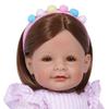 Adora Toddler Time Babies, 20" Premium Doll with Hand Painted Eyelashes and Face, Fresh Baby Powder Scent and Removable Clothing, Birthday Gift for Ages 6+ - Summer Flamingo view 2