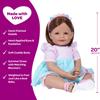 Adora Toddler Time Babies, 20" Premium Doll with Hand Painted Eyelashes and Face, Fresh Baby Powder Scent and Removable Clothing, Birthday Gift for Ages 6+ - Summer Flamingo view 4
