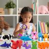 Animolds Baby Toys Squeaky Toy Squeeze Party Favors Toys for Boys Novelty Toys & Amusements Screaming Rubber Gag Gifts Small Animal Toys Funny Dog Toys 6-8In Baby Sensory Toys 2PK(Squeeze Me Dino 2PK) view 4
