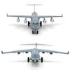 Liberty Imports Diecast Metal Military Cargo Transport Airplane - 1:400 Scale Alloy Model Carrier Aircraft with Pullback Action, Lights and Sound view 2