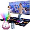 TV Dance Mat for Kids, Musical Dance Step Pad with 100+ Games, 200+Songs, HD Camera,2 Controllers, Plug and Play Games for Girls& Boys Over 3 Years view 1