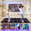 TV Dance Mat for Kids, Musical Dance Step Pad with 100+ Games, 200+Songs, HD Camera,2 Controllers, Plug and Play Games for Girls& Boys Over 3 Years view 2