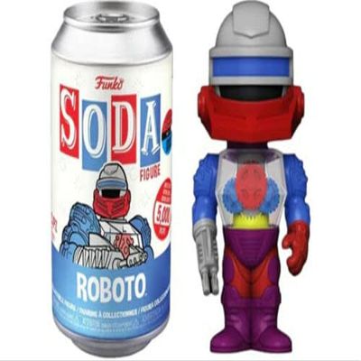 Funko Soda Pop! Masters of The Universe: Roboto Convention Exclusive Vinyl Figure (1 in 6 Chance of Chase)