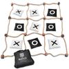 Swooc Games - Giant Tic Tac Toe Game Outdoor (All Weather) | 3ft x 3ft | Instant Setup, No Assembly | Giant Outdoor Games for Adults and Family | Outside Toys | Large Lawn & Backyard Fun | Yard Game view 1