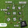 Swooc Games - Giant Tic Tac Toe Game Outdoor (All Weather) | 3ft x 3ft | Instant Setup, No Assembly | Giant Outdoor Games for Adults and Family | Outside Toys | Large Lawn & Backyard Fun | Yard Game view 4