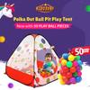 Kids Ball Pit Pop up Play Tent, Playhouse Tent for Boys Girls Babies and Toddlers, Indoor Outdoor Toy Perfect Kids Gifts, 50 Ball Pit Balls Included view 2