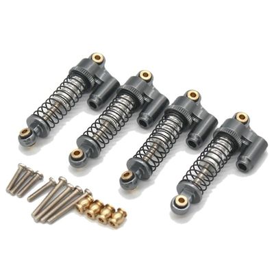4PCS Metal Shock Absorber Damper for 1/18 Scale FMS Toyota Fj Cruiser Land Cruiser Arizona Jeep RC Car Upgrade Parts ( Color : Lavender )