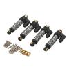 4PCS Metal Shock Absorber Damper for 1/18 Scale FMS Toyota Fj Cruiser Land Cruiser Arizona Jeep RC Car Upgrade Parts ( Color : Lavender ) view 2