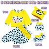 Reborn Baby Dolls Clothes 20 inch Outfit Accessories Yellow Cow 5pcs Set for 17-23 Inch Reborn Doll Newborn Girl&Boy Clothing SetSuper Cute Yellow Cow 5pcs Set  view 4