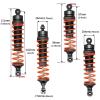 4Pcs Metal Front and Rear Shock Absorber for Traxxas Slash Rustler Stampede Hoss 4X4 VXL 1/10 RC Car Upgrade ( Color : Green ) view 3