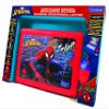LEXIBOOK JC598SPi4 Marvel Spiderman-Educational and Bilingual Laptop Portuguese/English-Girls Toy with 124 Activities to Learn, Play Games and Music with Elsa & Anna-Blue/Red view 3