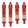 4Pcs Metal Front and Rear Shock Absorber for Traxxas Slash Rustler Stampede Hoss 4X4 VXL 1/10 RC Car Upgrade ( Color : Red ) view 1