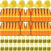 72 Pcs Construction Vest for Kids Construction Dressing up Supplies Including 24 Vests 24 Construction Hats and 24 Construction Tote Bags, Birthday Favor Costume for Birthday Party Costume Party view 1