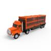 Driven by Battat  Car Carrier Toy Truck  Detachable Trailer and Container  Toy Vehicle Launcher  Compatible with Pocket Series & Tracks  Car Transport Truck  Gift Toy for Kids 3+ view 1