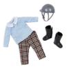 Lori  Mini Boy Doll & Toy Horse  6-Inch Doll & Black Pinto Horse  Set with Clothes, Animal & Accessories  Playset for Kids  3+ Years Landon & Luna view 3