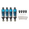 4Pcs Aluminum Alloy Shock Absorber Damper Set for Tamiya TT-01 TT01 TT-02 TT02 1/10 RC Car Upgrade Parts ( Color : Red ) view 2
