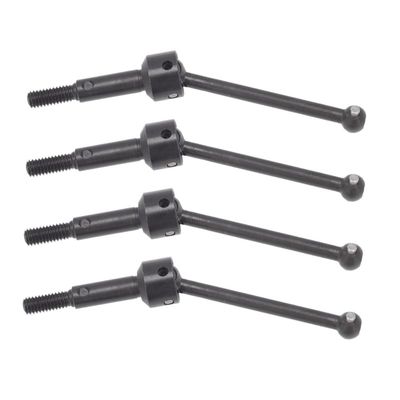4Pcs Metal Drive Shaft CVD 53792 (39mm) for Tamiya TT-01 TT-02 TT01 TT02 XV-01 TA01 TA04 1/10 RC Car Upgrade Parts ( Color : Black )