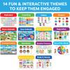 Montessori Preschool Busy Book for Toddlers Ages 3 and Up - Preassembled Preschool Learning Activities Homeschool Montessori Toys - Gifts for 3 Year Old Boys Girl Birthday - Valentine Gifts for Kids view 2