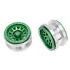 4PCS CNC Aluminum Alloy 2.9 Beadlock Wheel Rim Hub for 1/6 RC Crawler Car Axial SCX6 Jeep JLU Wrangler Upgrade Parts ( Color : Black ) view 3