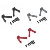 2Pcs Metal Rear Shock Towers Mount Shock Absorber Hoops for Kyosho Mini-Z Mini Z 4X4 1/18 RC Crawler Car Upgrade Parts ( Color : Grey ) view 2