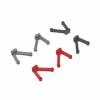 2Pcs Metal Rear Shock Towers Mount Shock Absorber Hoops for Kyosho Mini-Z Mini Z 4X4 1/18 RC Crawler Car Upgrade Parts ( Color : Grey ) view 3