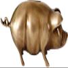 NOBRIM Pure Copper Handmade Piggy Bank Saving Box Zodiac Cute Pig Coins Bank Piggy Bank Toy for Decorative Money Jar view 1