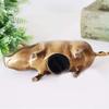 NOBRIM Pure Copper Handmade Piggy Bank Saving Box Zodiac Cute Pig Coins Bank Piggy Bank Toy for Decorative Money Jar view 2
