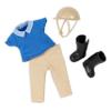 Lori  Brian & Barnaby  Mini Boy Doll & Toy Horse  6-Inch Doll & Dark Bay Thoroughbred Horse  Set with Clothes, Animal & Accessories  Playset for Kids  3+ Years view 3
