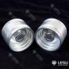 TOUCAN RC HOBBY US in Stock LESU Metal Rear Wheel Hub for 1/16 Walking Tractor DIY Model RC Dumper Truck view 2
