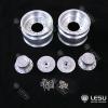 TOUCAN RC HOBBY US in Stock LESU Metal Rear Wheel Hub for 1/16 Walking Tractor DIY Model RC Dumper Truck view 4