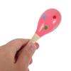 Maracas for Kids Baby Wooden Rattle Musical Toys Wooden Maracas Rattles Musical Educational Toys ( Random Color Pattern ) view 4