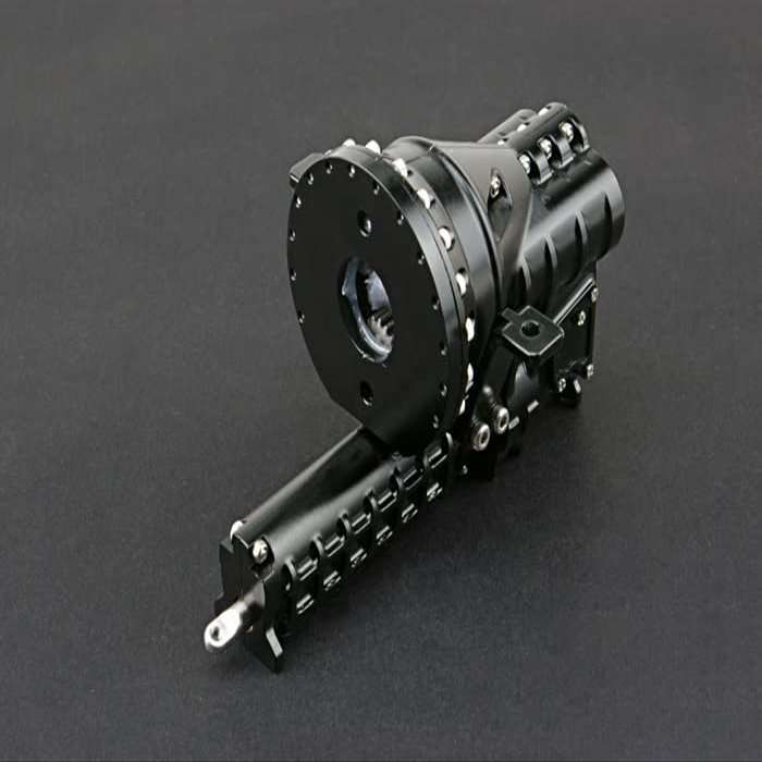 TOUCAN RC HOBBY LESU 3Grade Planetary Transmission Gear Box 1/14 RC Tractor Truck Model for Tamiya