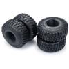 4pcs RC Crawler Tyre 1.9inch Rubber Tyres with Foam Inserts 52x120mm for 1/10 RC Crawler Car A-xial Wraith 90018 90048 RR10 SCX10 D90 T-raxxas TRX4 Wheel Tires view 1