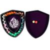 Fantasydice Shield Dice Tray Purple Fire Dragon with Lid and Dice Staging Area- Holds 6 Sets(7 Dice Set/Standard) for All Tabletop Games view 3