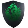 Fantasydice Shield Dice Tray Green Fire Dragon with Lid and Dice Staging Area- Holds 6 Sets(7 Dice Set/Standard) for All Tabletop Games view 2