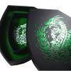 Fantasydice Shield Dice Tray Green Fire Dragon with Lid and Dice Staging Area- Holds 6 Sets(7 Dice Set/Standard) for All Tabletop Games view 3