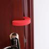 Finger Pinch Guard - 2pcs. Child Proofing Doors Made with Soft Durable Foam Door Slam Stopper. Prevents Finger Pinch Injuries, Slamming Doors, and Baby or Pet from Getting Locked in Room - Purple view 4